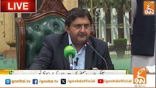LIVE | Speaker Punjab Assembly Malik Ahmad Khan Important News Conference | GNN