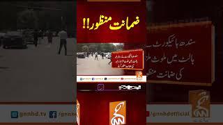 ضمانت منظور!!  #gnn #latest #breaking #breakingnews #news #newsupdates #pakistan #headlines