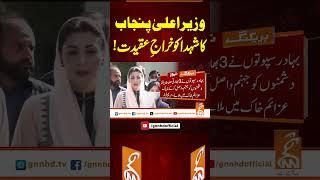 وزیراعلیٰ پنجاب کا شہدا کو خراجِ عقیدت! #gnn #news #breaking #cmpunjab #maryamnawaz #latest #updates