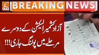 Voting underway in second phase of Azad Kashmir elections | Breaking News | GNN