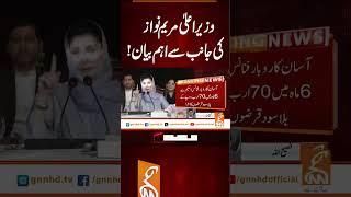 وزیراعلیٰ مریم نواز کی جانب سے اہم بیان!#gnn #news #breaking #maryamnawaz #latest #update