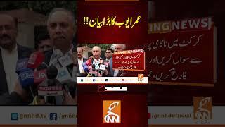 عمر ایوب کا بڑا بیان!! #gnn #umarayub #imrankhan #pti #breakingnews #latest