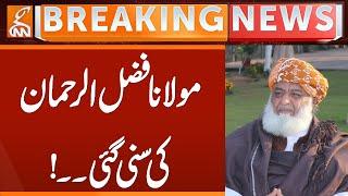 Good News for Molana Fazal-ur-Rehman | Breaking News | GNN