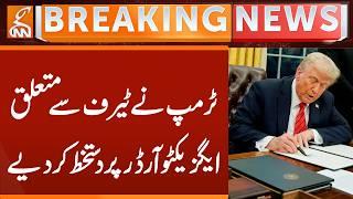Trump Signs Executive Order on Tariffs | Breaking News | GNN
