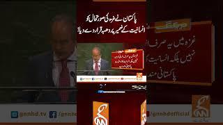 پاکستان نے غزہ کی صورتحال کو انسانیت کے ضمیر پر دھبہ قرار دے دیا!#gnn #news #breaking #iranisraelwar