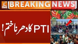 PTI's sit-in ends! | Breaking News | GNN