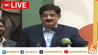 LIVE | CM Sindh Murad Ali Shah News Conference | GNN
