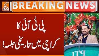 PTI Holds Historic Rally in Karachi | Breaking News | GNN