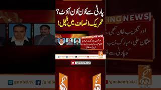 پارٹی سے کون کون آؤٹ؟تحریک انصاف میں ہلچل! #gnn #news #breaking #pti #imrankhan #latest #updates