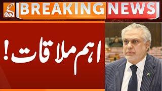 Ishaq Dar's Important Meeting | Breaking News | GNN