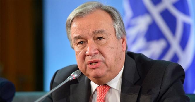 غزہ کیلئےانسانی امداد کی رسائی ممکن بنائی جا ئے ،سیکرٹری جنرل اقوام متحدہ