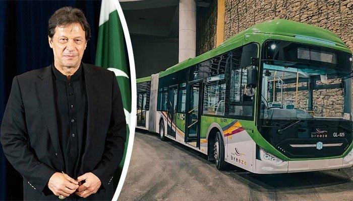 وزیراعظم نے گرین لائن منصوبے کا افتتاح کردیا