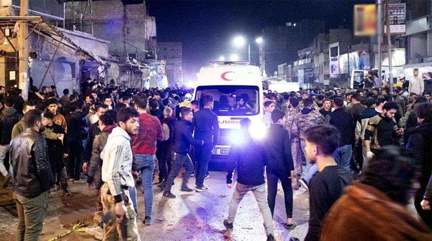 شام : کار بم دھماکہ ہونے سے 8 افراد ہلاک