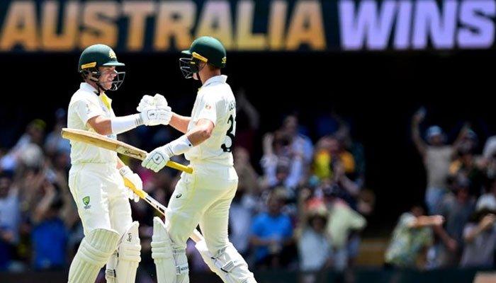 آسٹریلیا نے صرف 20 رنز کا ٹارگٹ 1 وکٹ کے نقصان پر پورا کرلیا