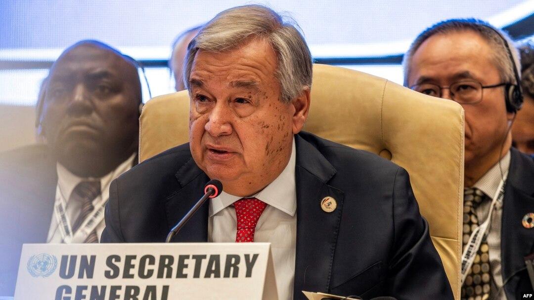 گوتریس کا امریکہ سے اسرائیل کو رفح پر حملے سے روکنے کا مطالبہ