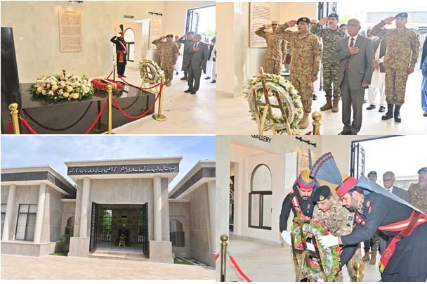 کرنل شیر خان شہید (نشان حیدر) کے مزار کی تعمیر مکمل کرلی گئی