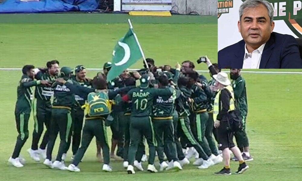 محسن نقوی کا ورلڈ کپ جیتنے پر بلائنڈ کرکٹ ٹیم کو ایک کروڑروپے کا انعام