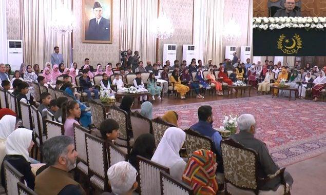 ایوانِ صدر میں یتیم بچوں کیلئے خصوصی افطار ڈنر کا اہتمام