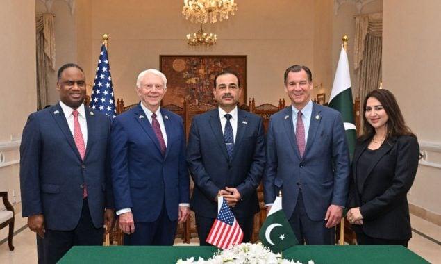 آرمی چیف جنرل سید عاصم منیر سے امریکی کانگریس کے وفد کی ملاقات