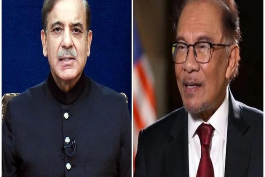 شہباز شریف کا ملائیشین ہم منصب سےٹیلیفونک رابطہ، بھارت کے اشتعال انگیز روئے سے آگاہ کیا