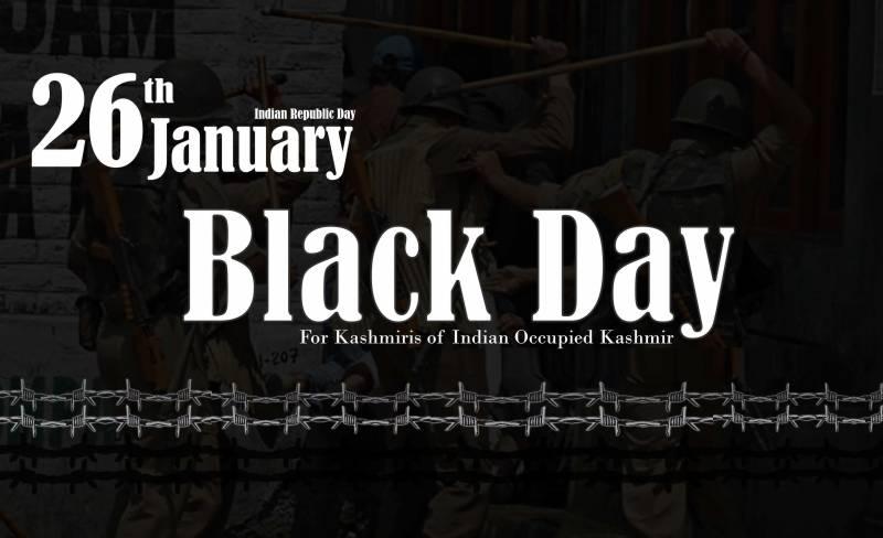 Kashmiris observe India’s Republic Day as black day