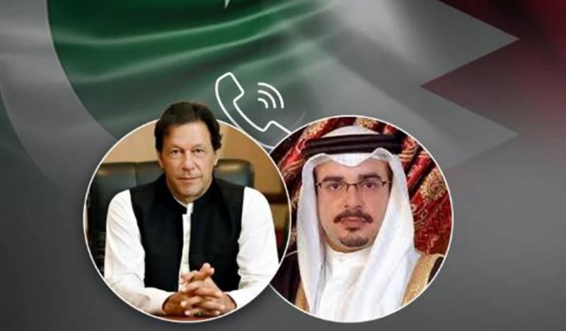 PM Imran Khan, Bahrain Crown Prince discuss bilateral ties