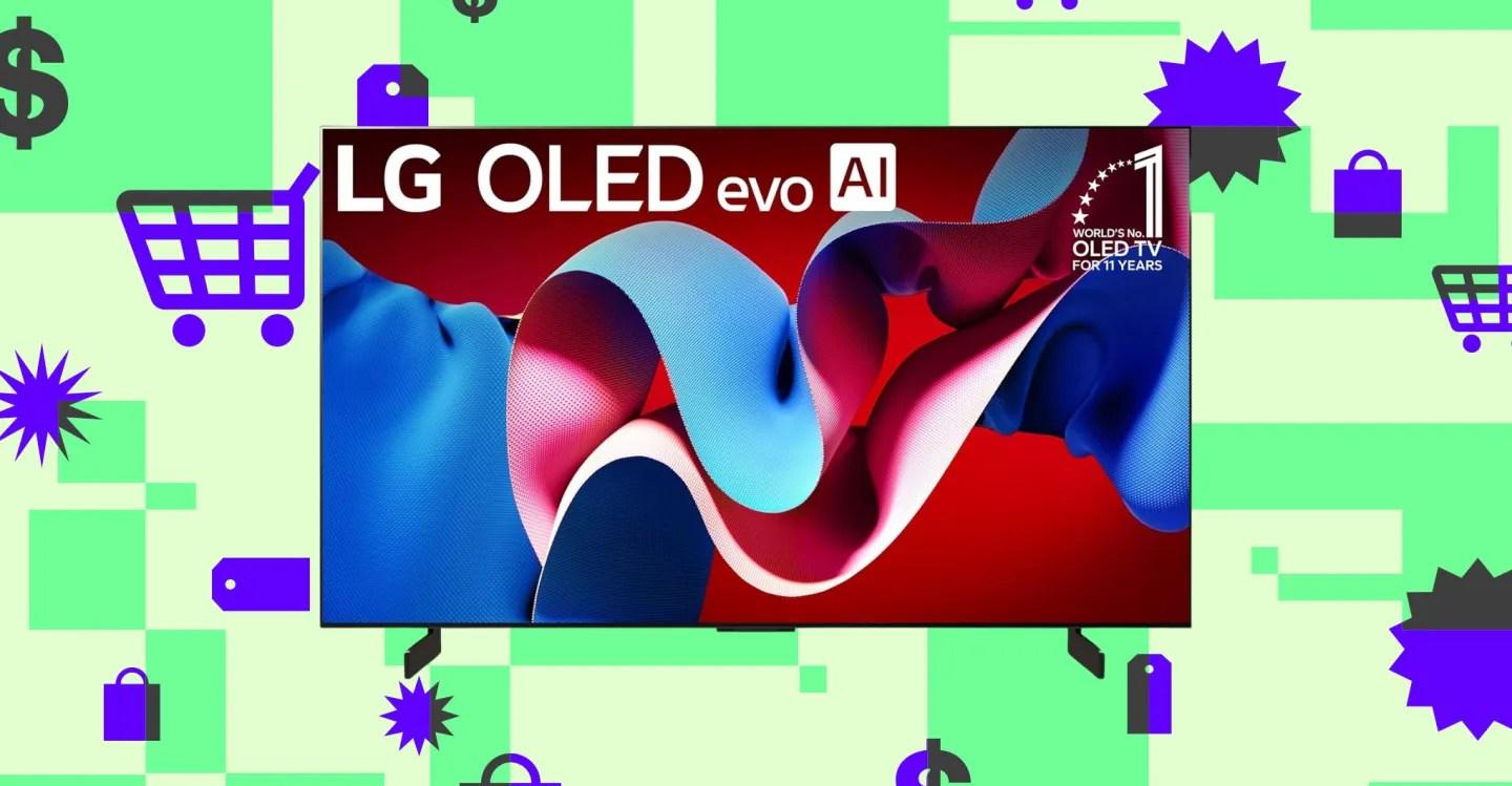 You can still snag LG’s C4 OLED TV at half the price
