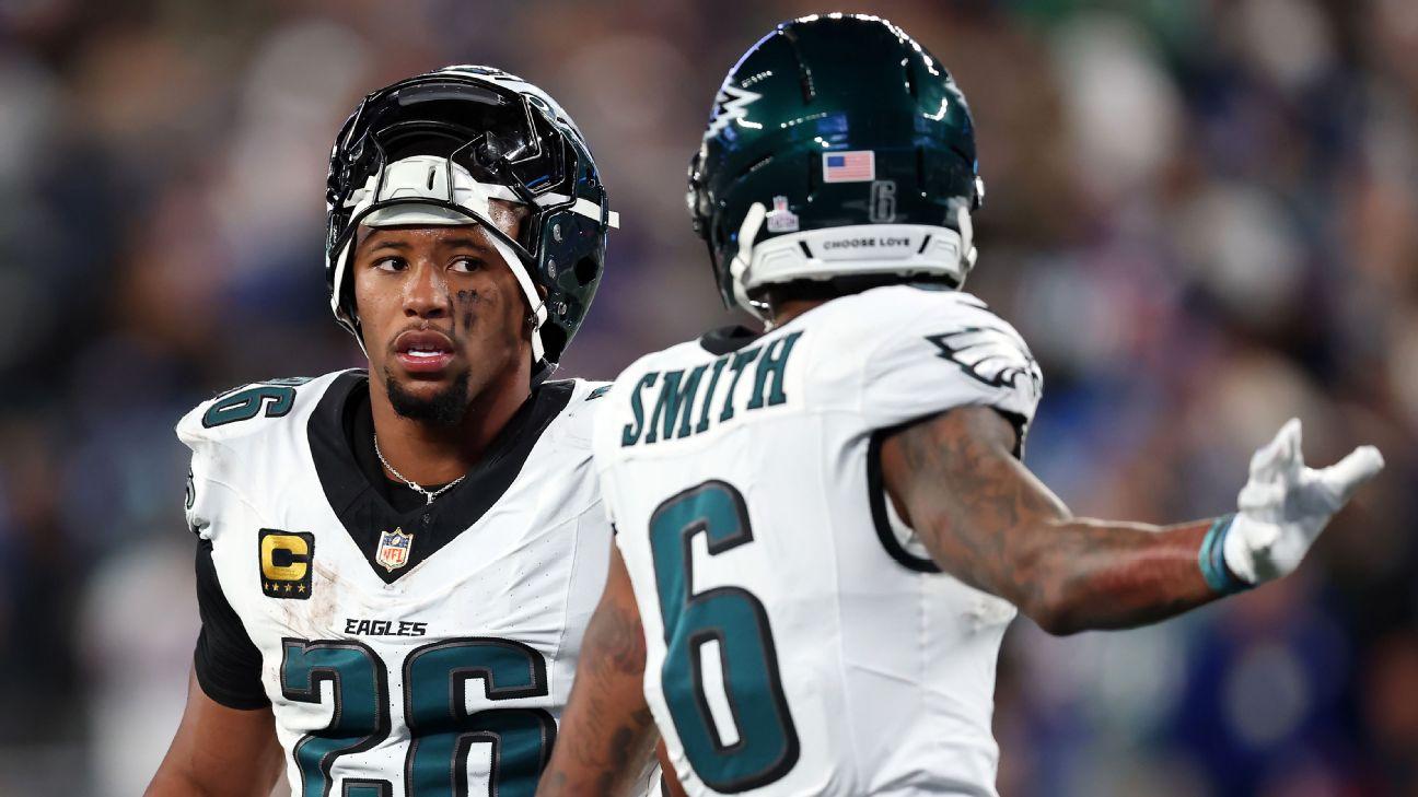 NFL buzz for Week 7: What we're hearing on the Eagles' offense, 49ers' injuries, Titans' coaching change