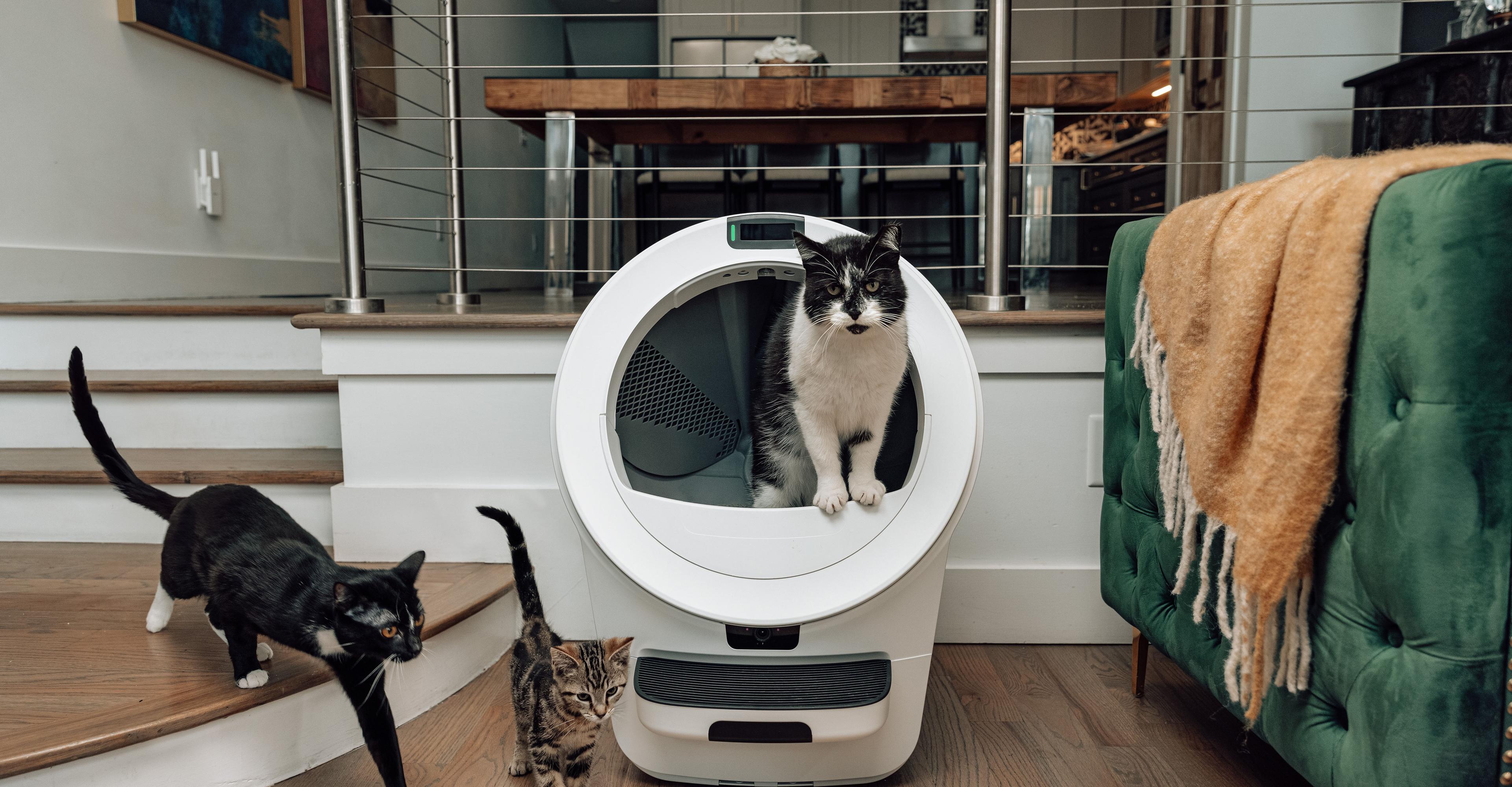 Whisker’s latest Litter-Robot uses AI to recognize your cat’s face and poop