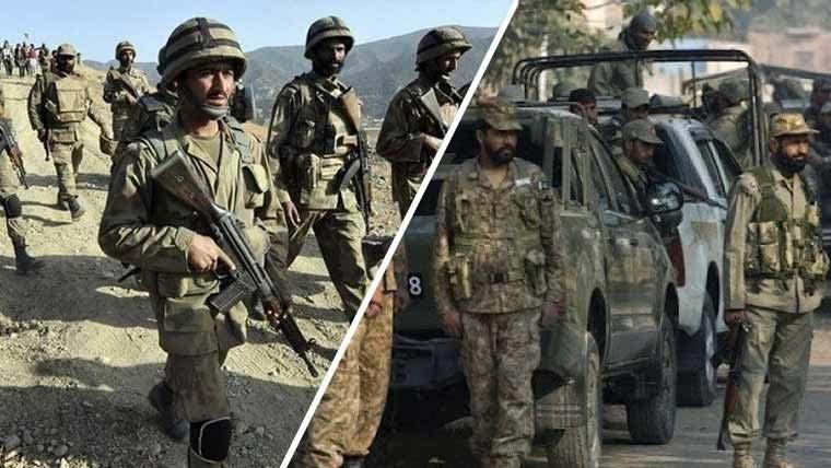 سیکیورٹی فورسزکی خیبرپختونخوا میں الگ الگ کارروائیاں:25 خوراجی جہنم واصل، 5جوان شہید