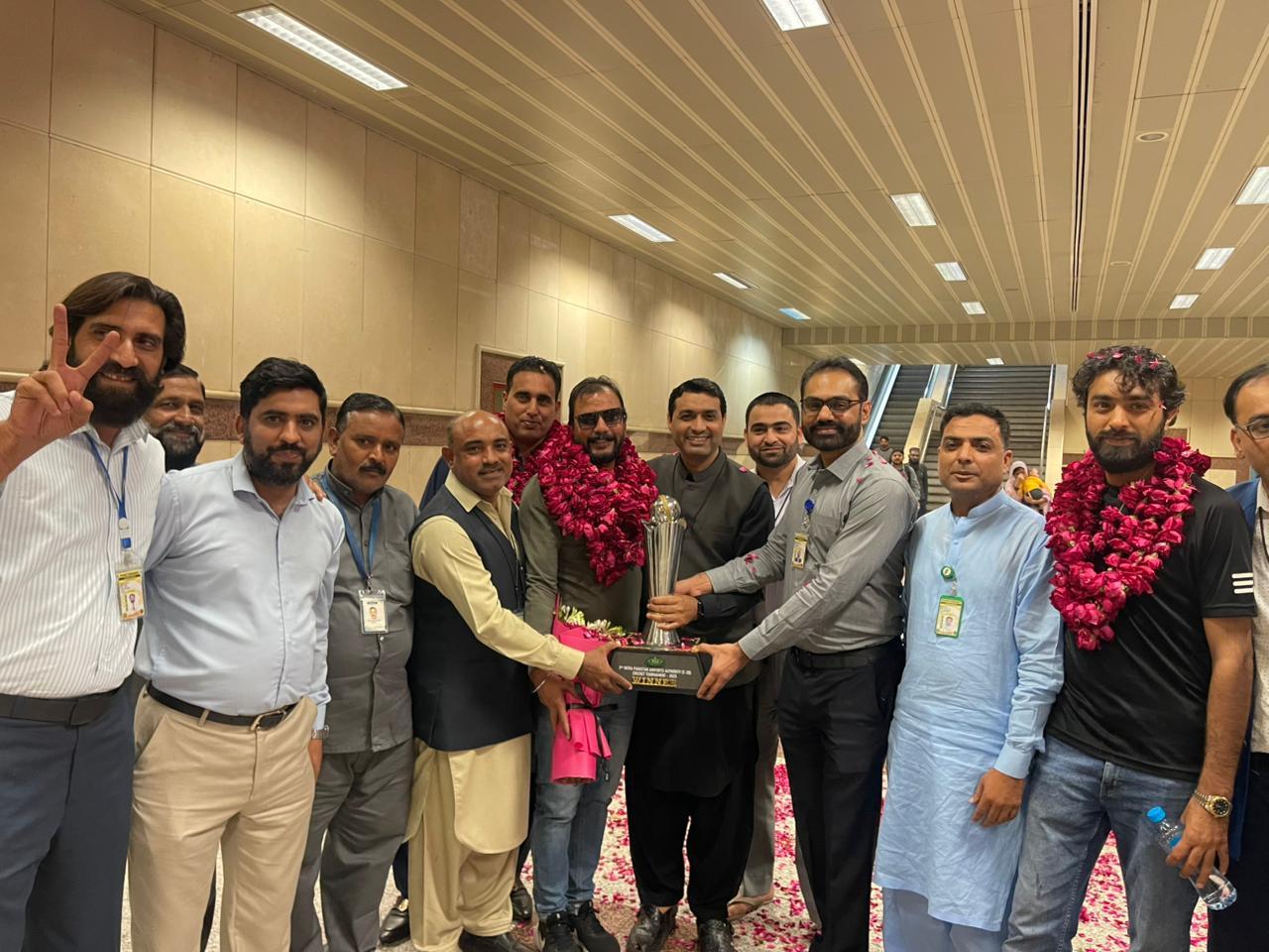 سول ایوی ایشن اتھارٹی کے زیر اہتمام انٹرا ائیرپورٹ کرکٹ ٹورنامنٹ،لاہور کی ٹیم چیمپئن قرار