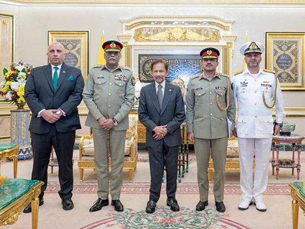 چیئرمین جوائنٹ چیفس آف اسٹاف کمیٹی کا دورہ برونائی ، دونوں ممالک کے مابین دفاعی تعاون بڑھانے پر اتفاق