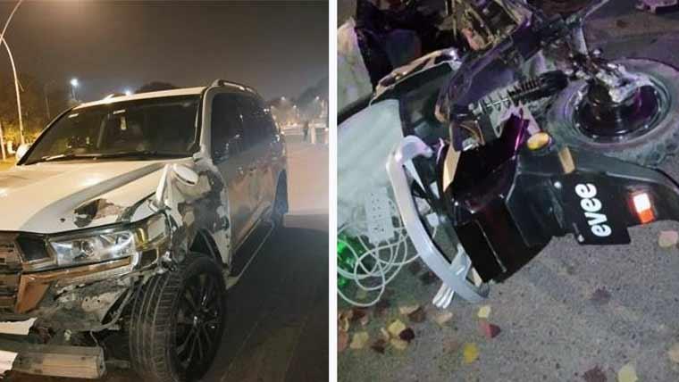 اسلام آباڈ سکوٹی حادثہ:جج کے بیٹے کی گاڑی سے جاں بحق 2 لڑکیوں کے خاندانوں نے ملزم کو معاف کردیا