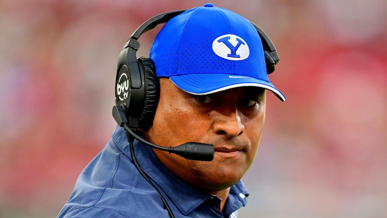 Sitake to remain head coach at BYU, sources say