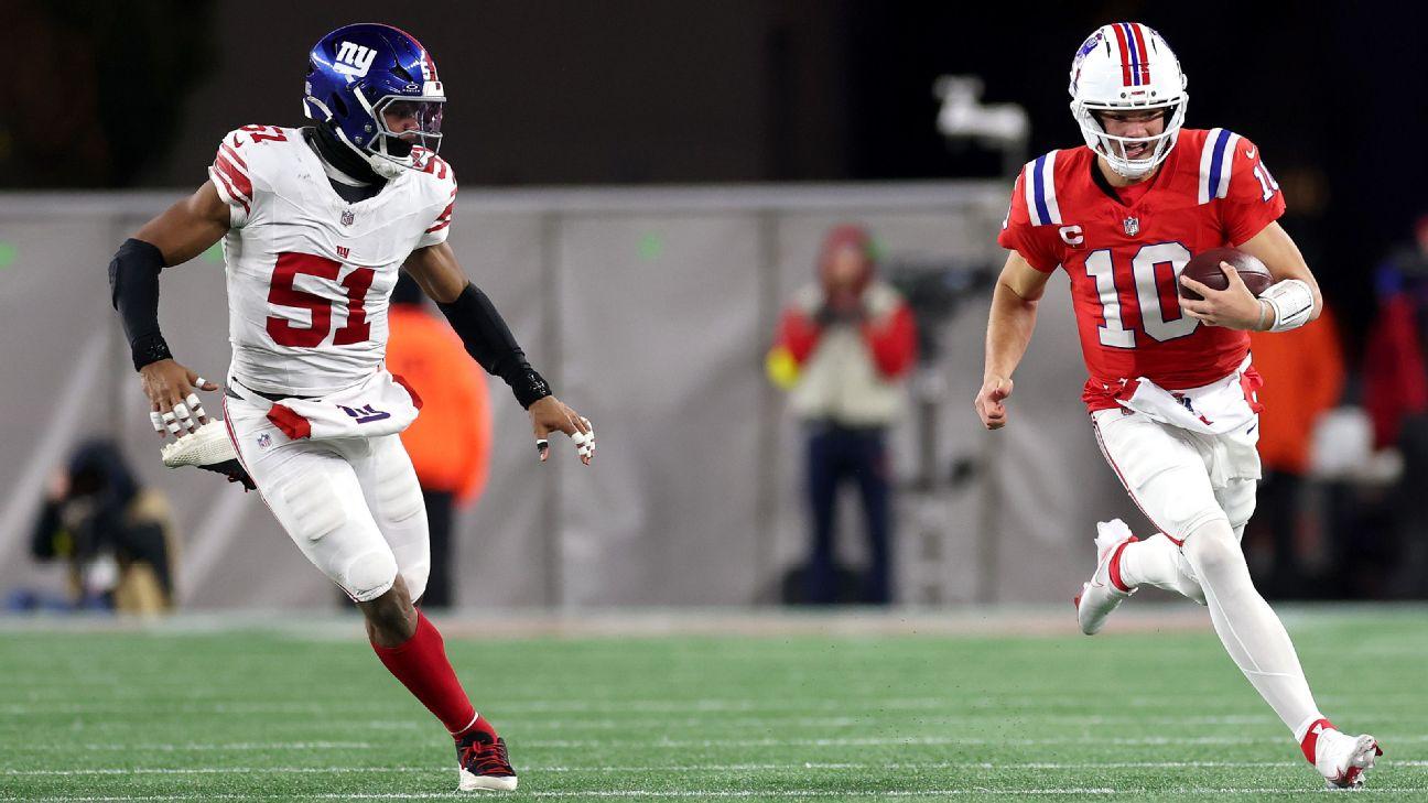 Giants rookie Carter benched again to start game