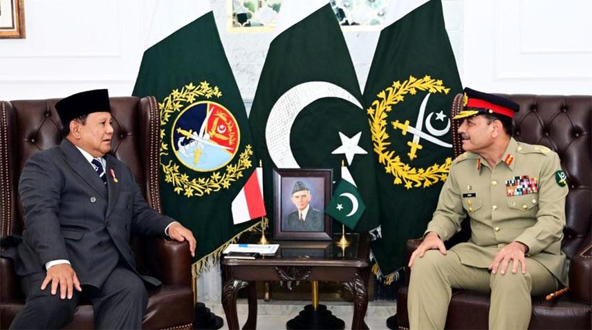 Indonesian President,Field Marshal discuss regional security