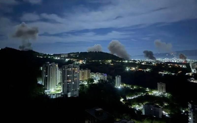 امریکا نے وینزویلا پر حملہ کردیا، دارالحکومت کراکس دھماکوں سے گونج اٹھا،ایمرجنسی نافذ