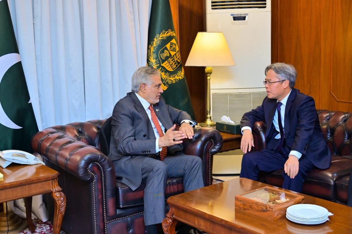 اسحاق ڈارسے چین کے سفیر کی ملاقات،باہمی دلچسپی کے امور ،حالیہ علاقائی صورتحال پر گفتگو