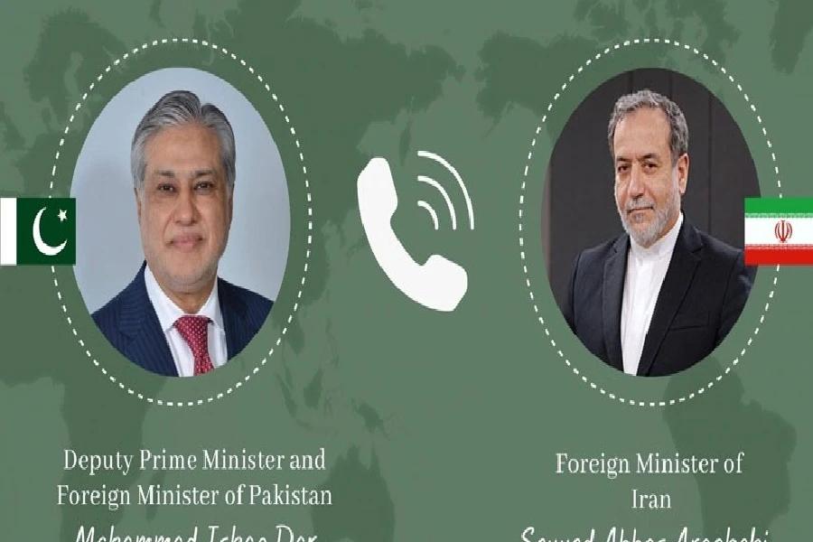 Ishaq Dar, Iranian Foreign Minister hold phone call on regional situation