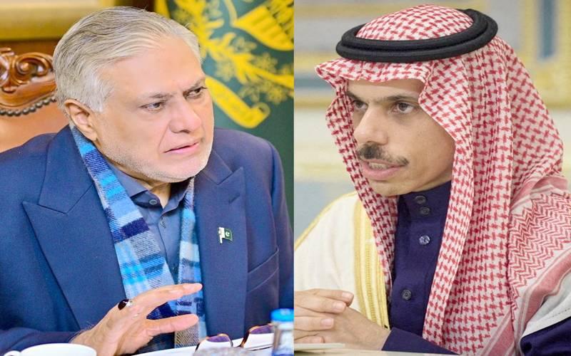 اسحاق ڈار کا سعودی وزیر خارجہ سے ٹیلیفونک رابطہ،لبنان میں جنگ بندی کی خلاف ورزیوں پر اظہارِ تشویش