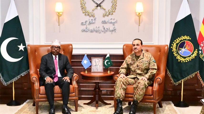 فیلڈ مارشل عاصم منیر، صومالی وزیر دفاع کا دفاعی روابط بڑھانے پر اتفاق