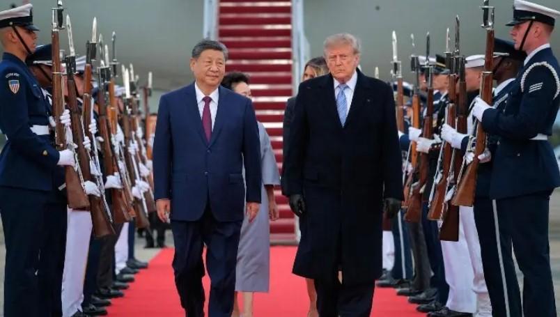 Trump welcomes China's president Xi to Washington for lavish state summit