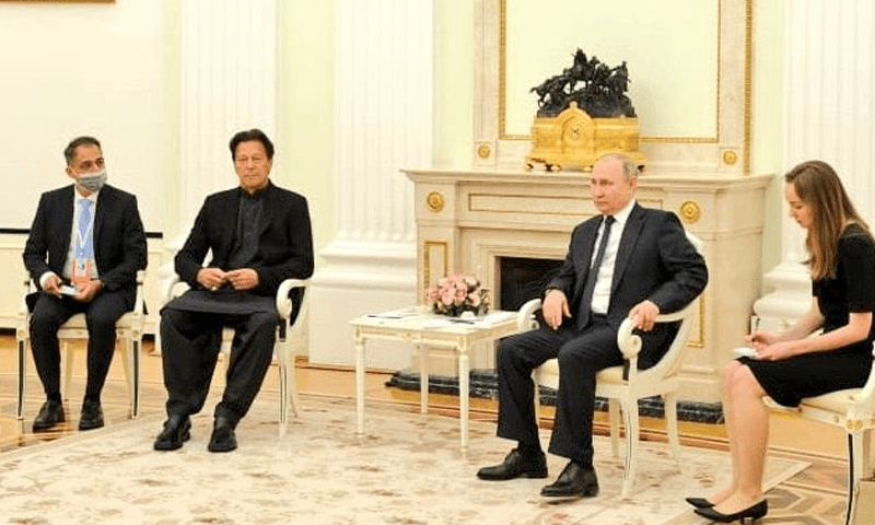 وزیراعظم عمران خان اور روسی صدر پیوٹن کے درمیان اہم ملاقات ختم