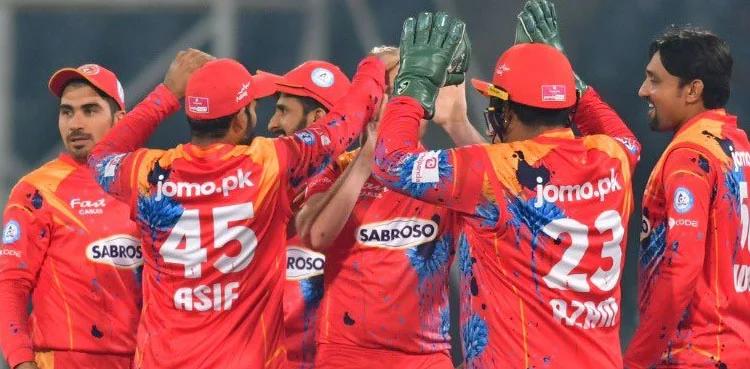 پاکستان سپر لیگ 7:اسلام آباد یونائیٹڈنے پشاورزلمی کو شکست دے دی