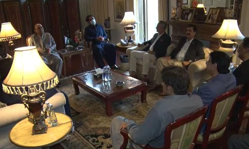 پیپلزپارٹی اور ایم کیو ایم کے رہنماؤں کی ملاقات