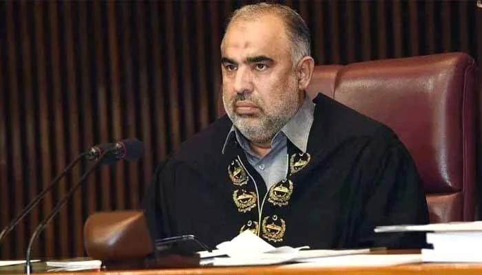 اسد قیصر نےنگران وزیر اعظم کی تعیناتی کے لیےپارلیمانی کمیٹی کیلئے نام طلب کر لیے