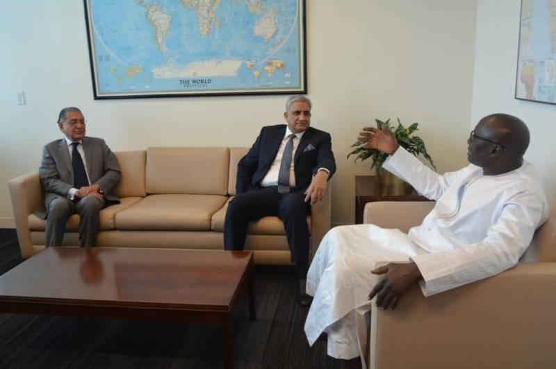 Army Chief calls on UN chief’s military advisor during US visit