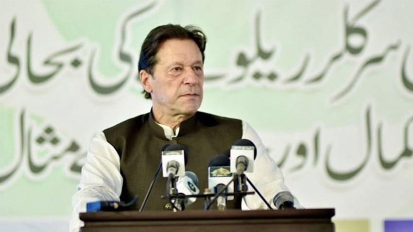 وزیراعظم نےکراچی سرکلر ریلوے کا سنگِ بنیاد رکھ دیا