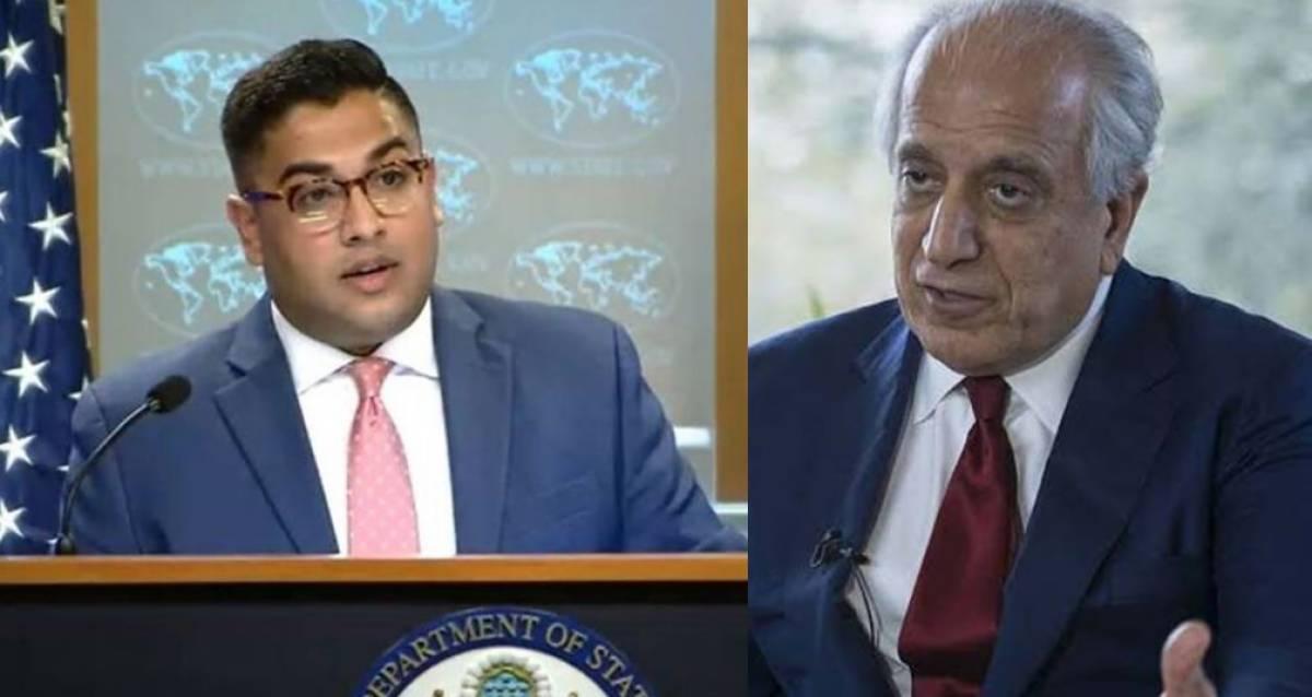 Khalilzad doesn’t speak for U.S. govt: State Department