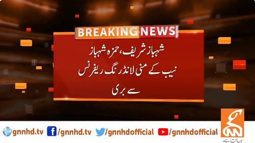 شہباز شریف اور حمزہ شہباز نیب کے منی لانڈرنگ ریفرنس سے بری